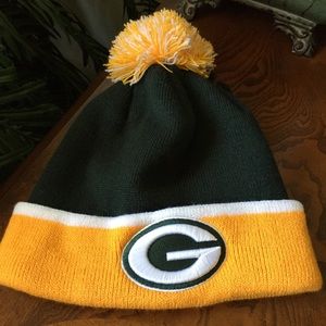 NFL Green Bay Packers Youth Toboggan Beanie Hat